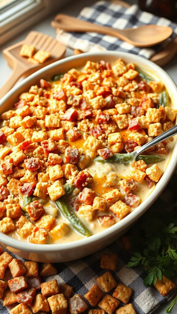 southern green bean casserole