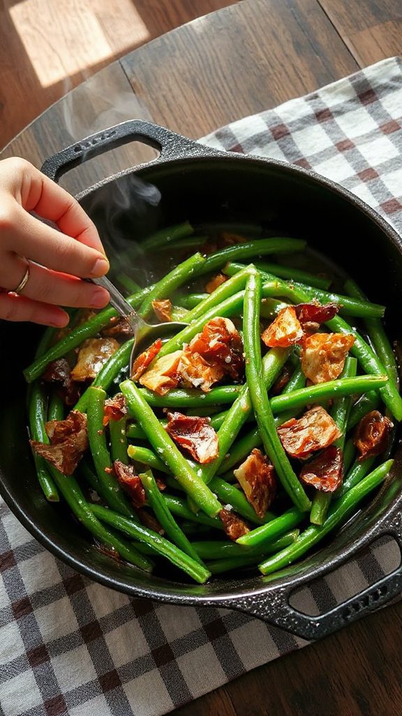 southern green bean casserole