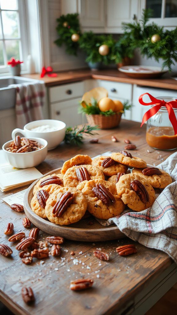 southern pecan praline cookies