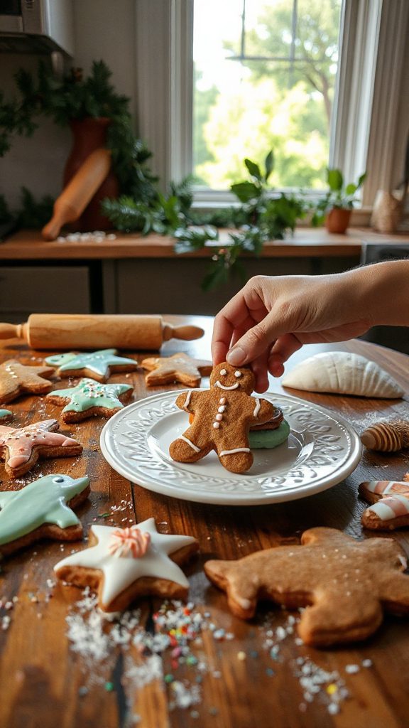 southern spiced gingerbread cookies