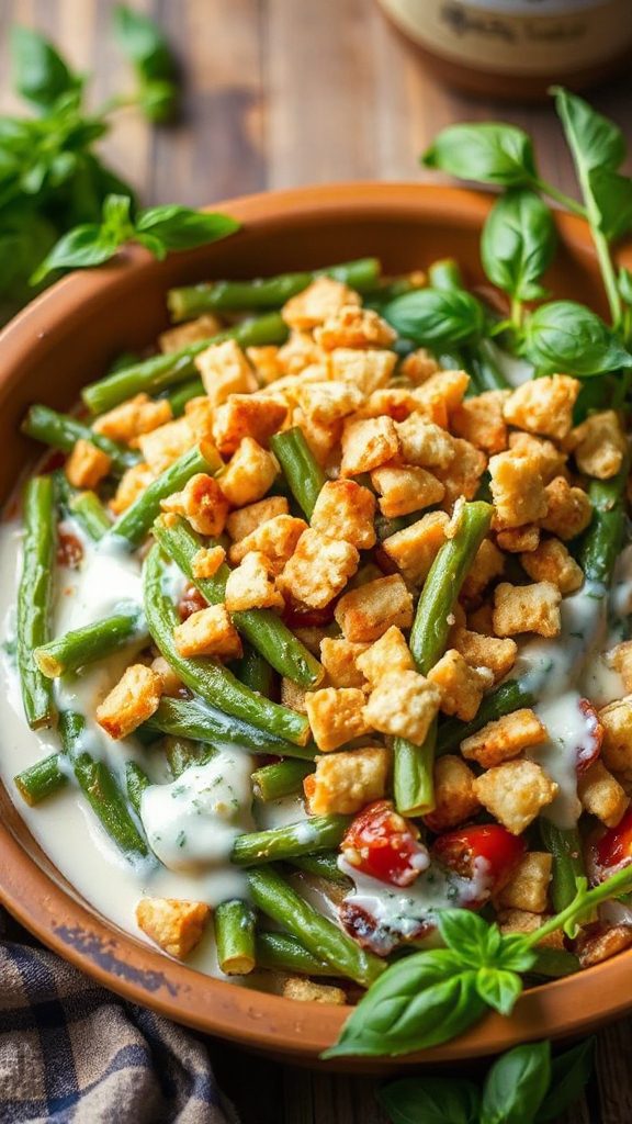 southern style green bean casserole