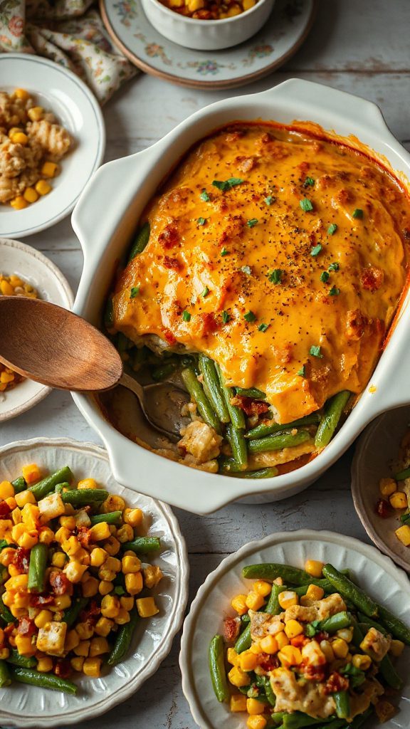 southwest corn bean casserole