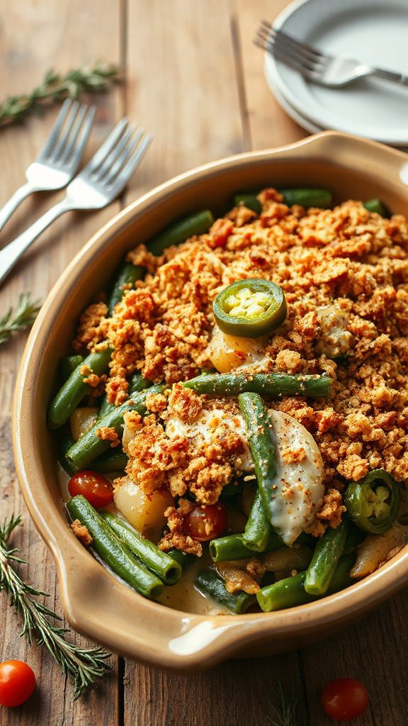 southwest style green bean casserole