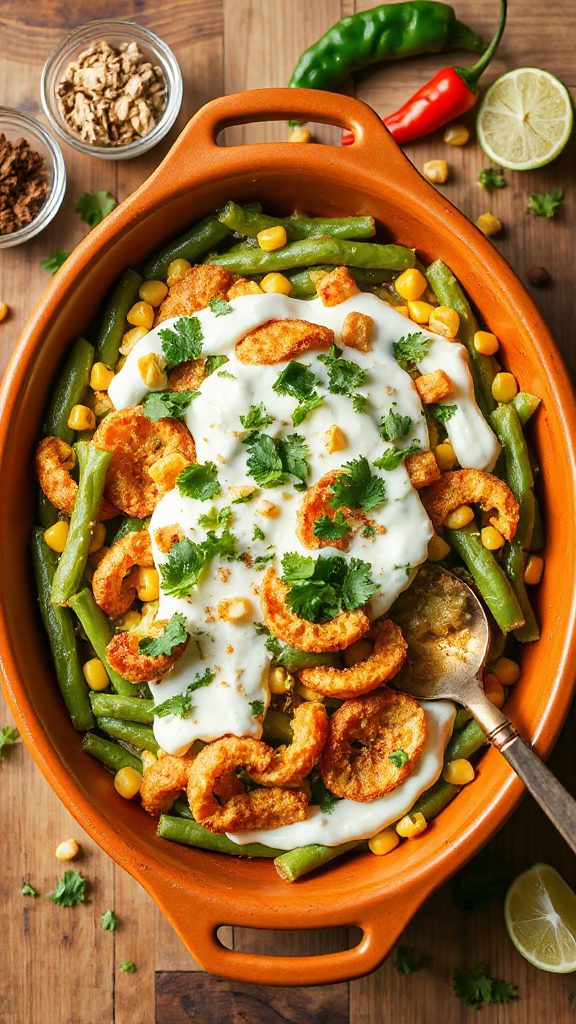 southwestern green bean casserole southwestern green bean casserole