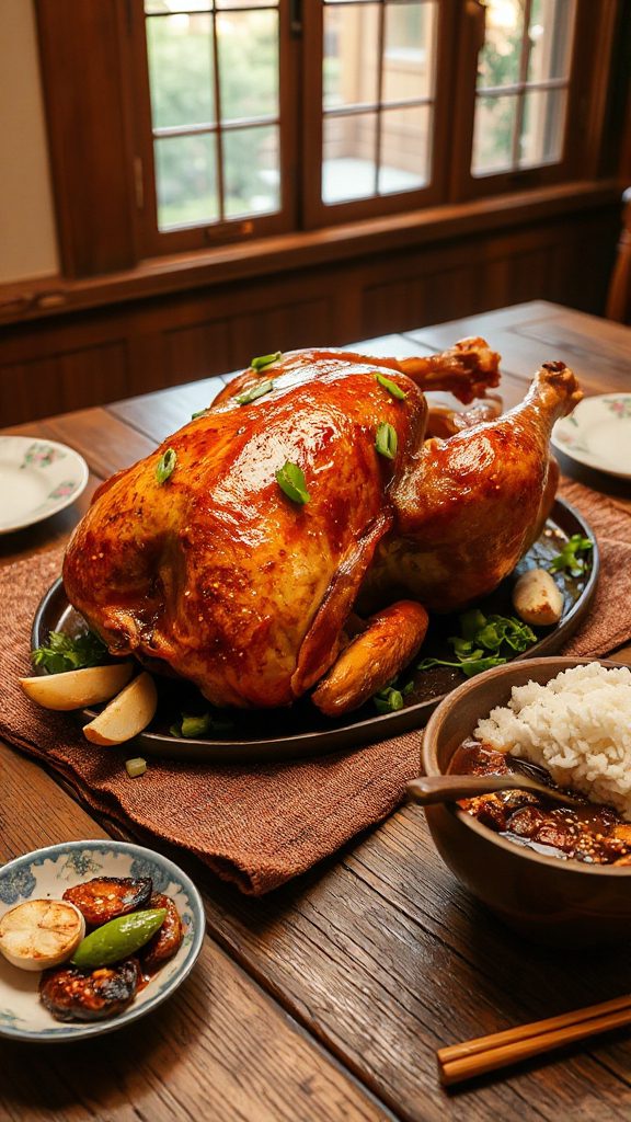 soy glazed turkey recipe soy glazed turkey recipe