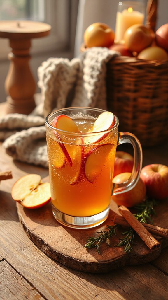 sparkling apple cider cocktail sparkling apple cider cocktail