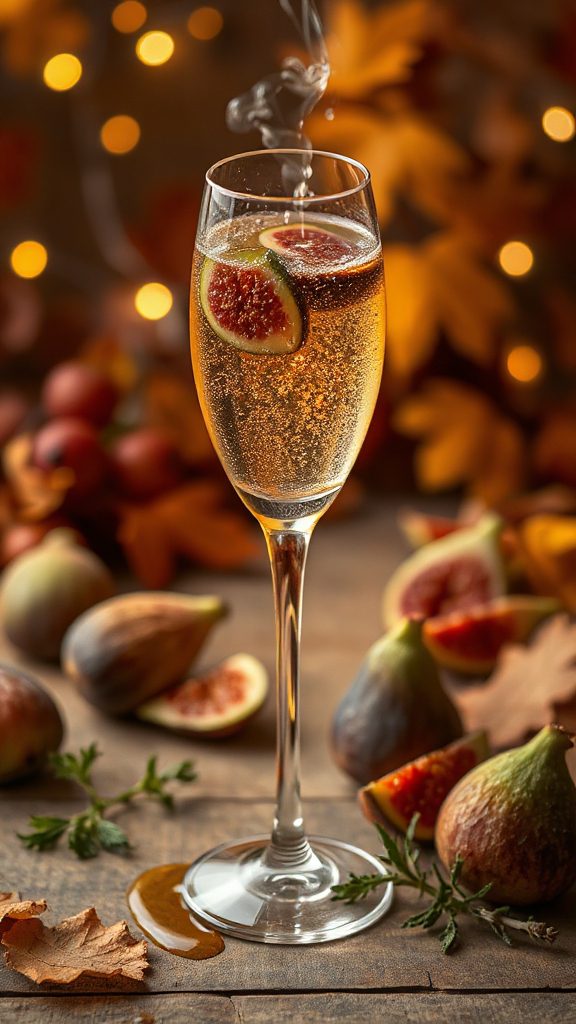 sparkling fig bellini recipe sparkling fig bellini recipe