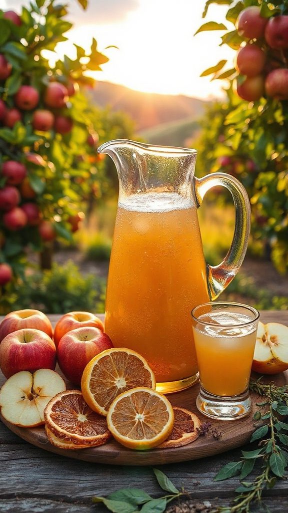 sparkling fruity herbal refreshment
