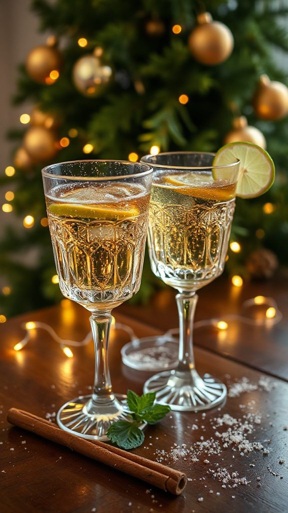 sparkling nutmeg mojito recipe