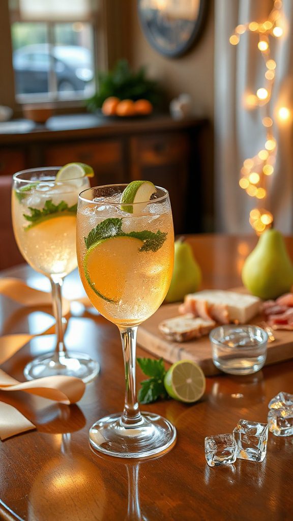 sparkling pear mojito recipe sparkling pear mojito recipe