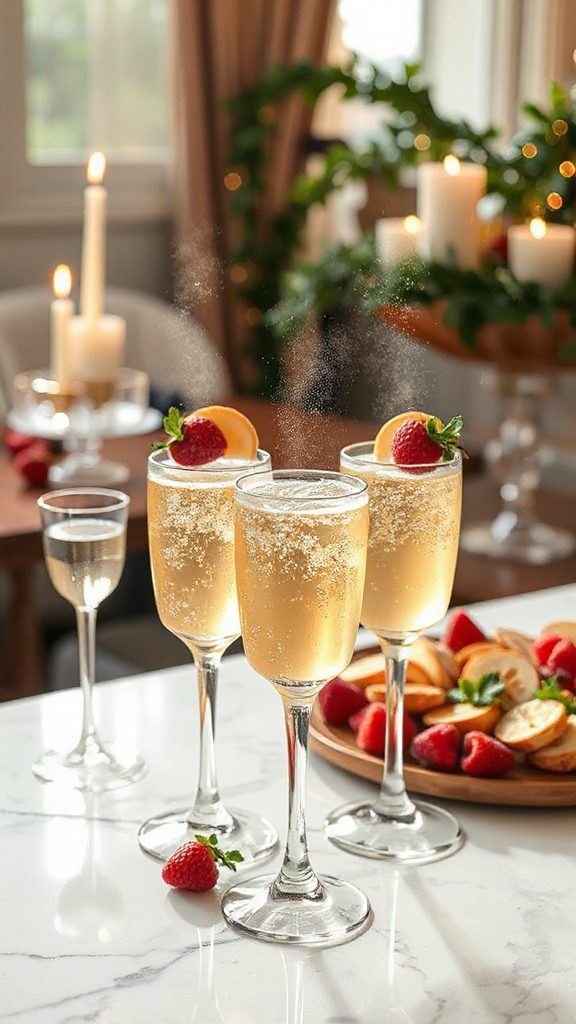 sparkling vanilla mimosa recipe