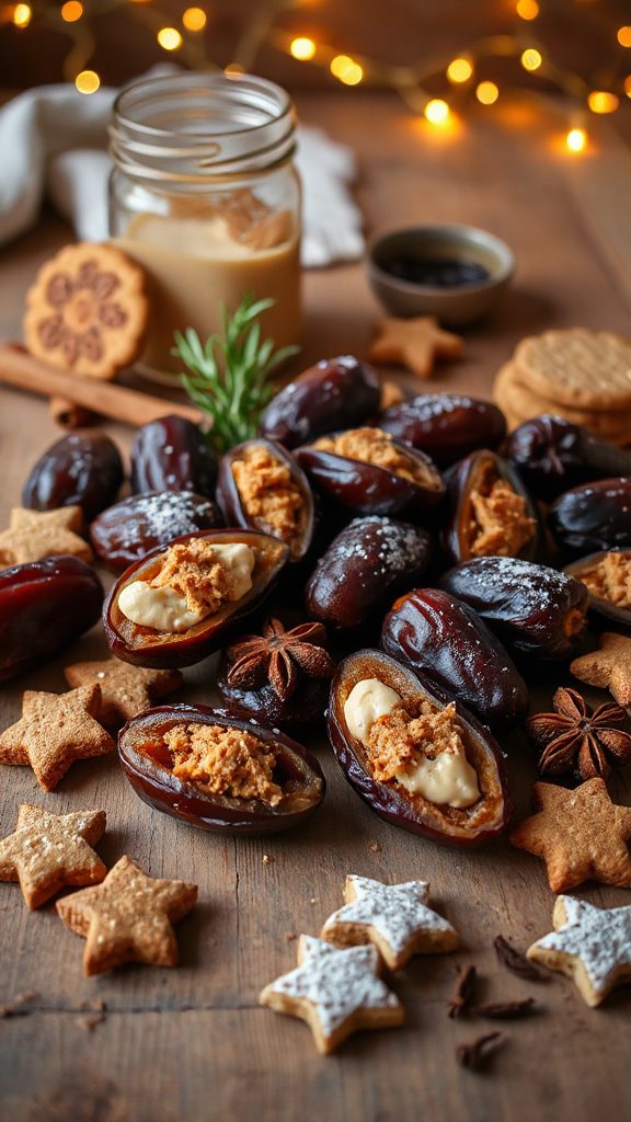speculoos filled medjool dates