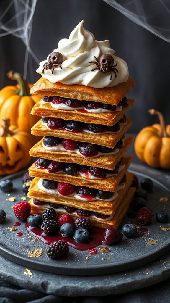 spellbinding berry dessert layers