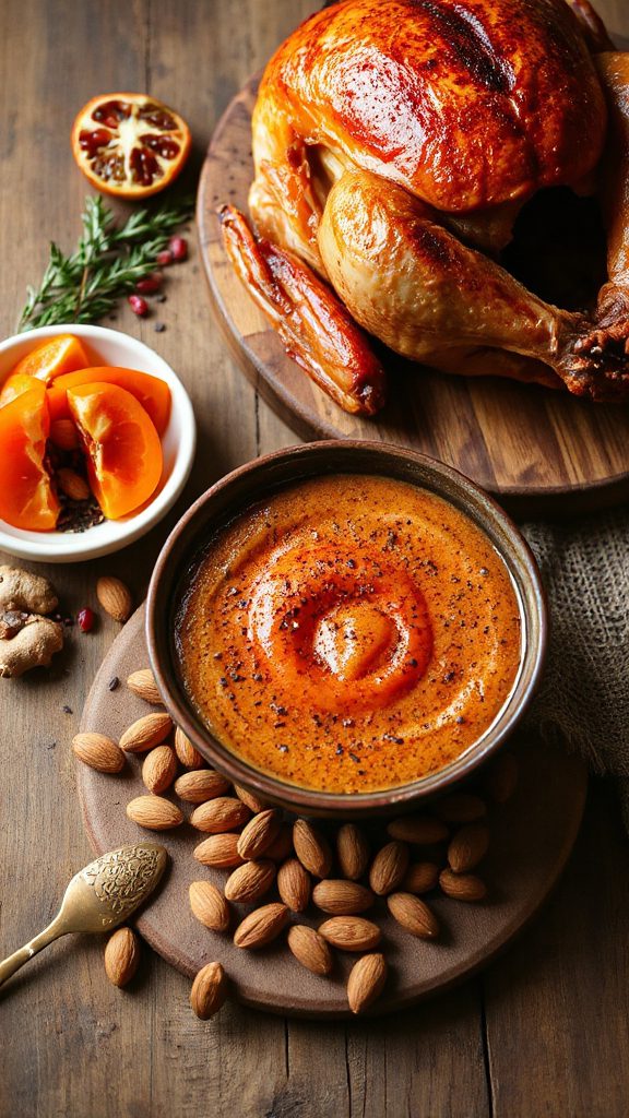 spiced almond turkey sauce spiced almond turkey sauce