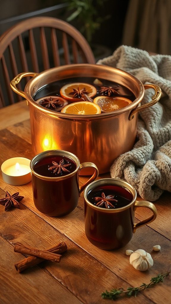 spiced and warming festive beverage spiced and warming festive beverage