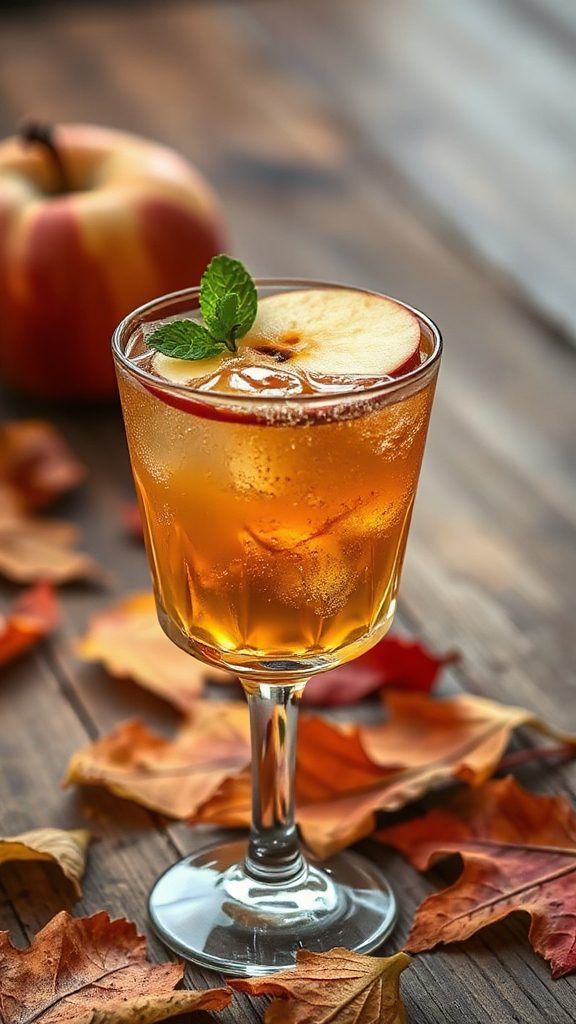 spiced apple cocktail recipe