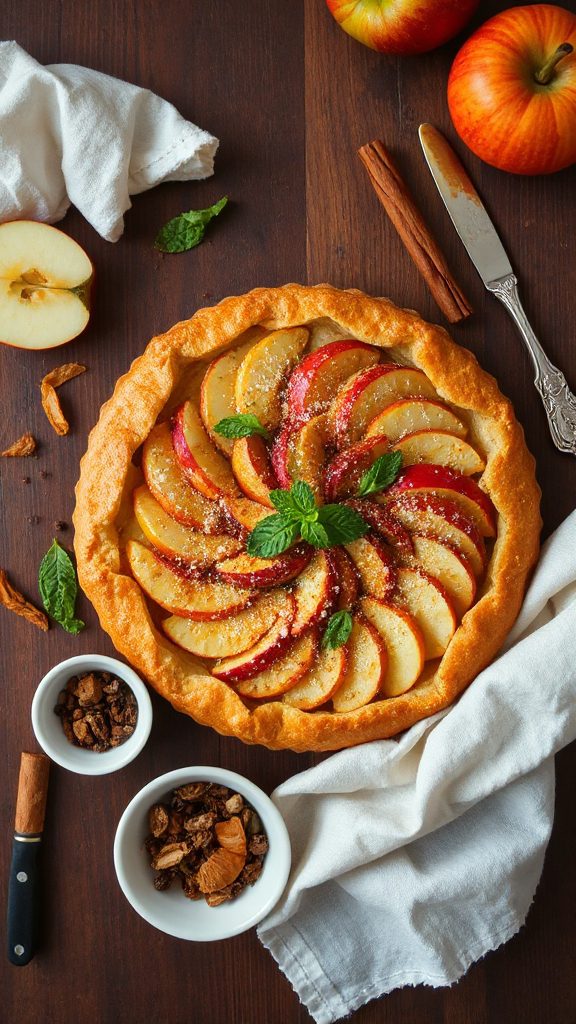 spiced apple tart delight spiced apple tart delight