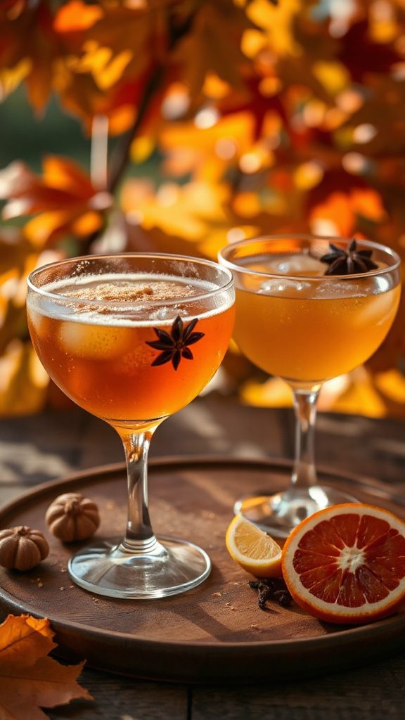 spiced autumn cocktail delight