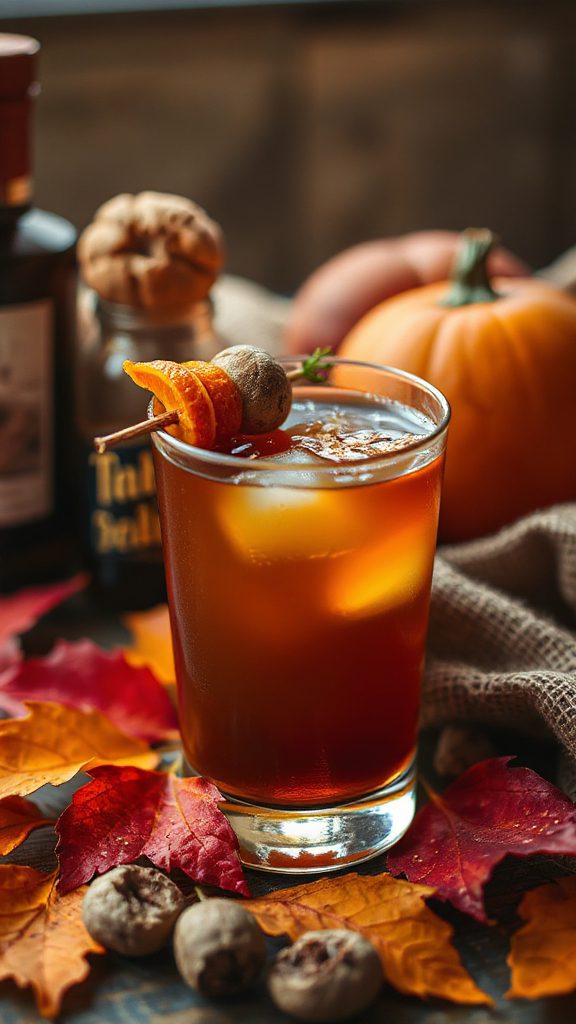 spiced black walnut cocktail recipe