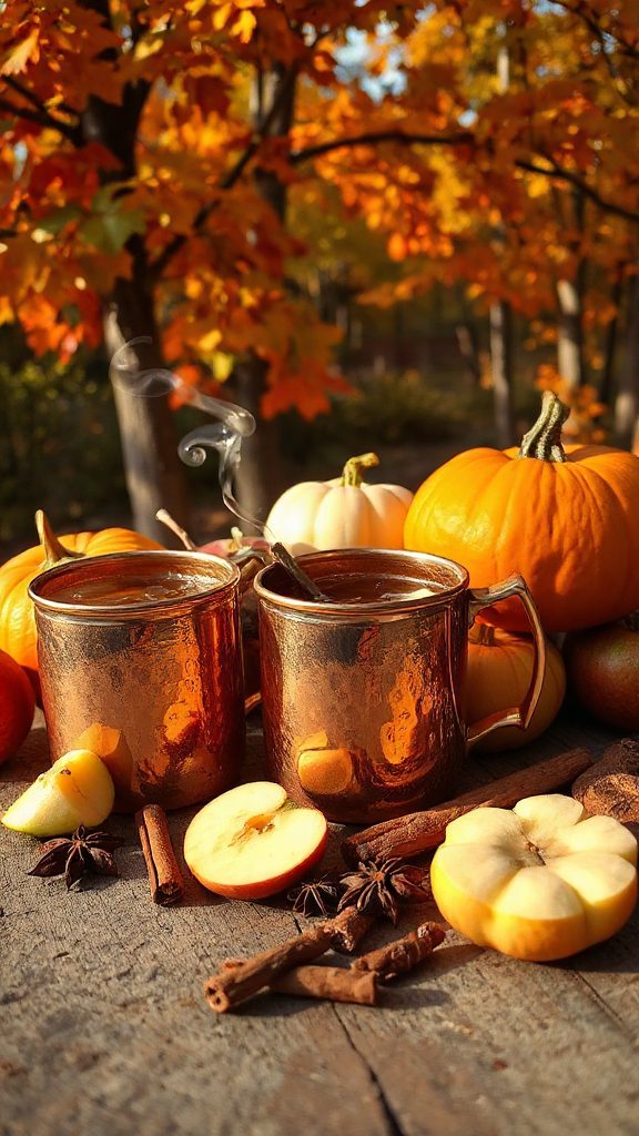 spiced bourbon apple cider cocktail spiced bourbon apple cider cocktail