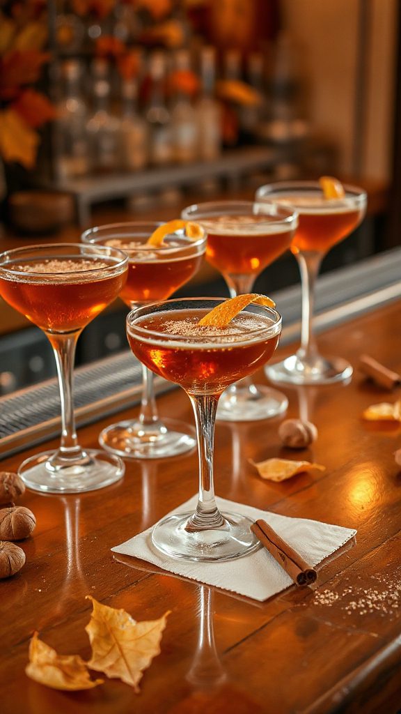 spiced bourbon cocktail delight