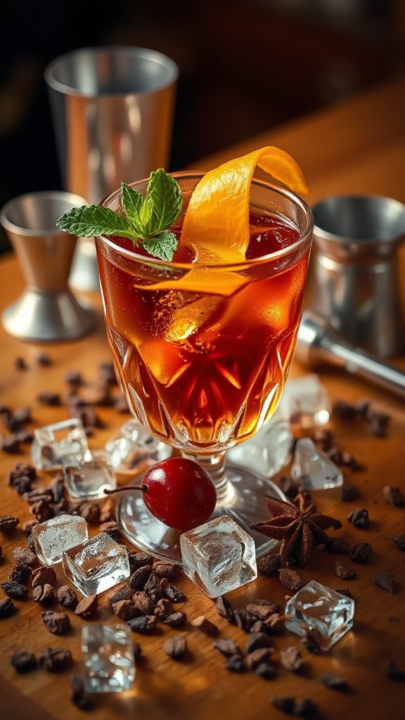 spiced bourbon cocktail recipe