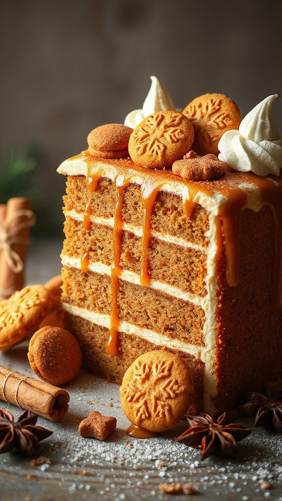 spiced cake for holidays