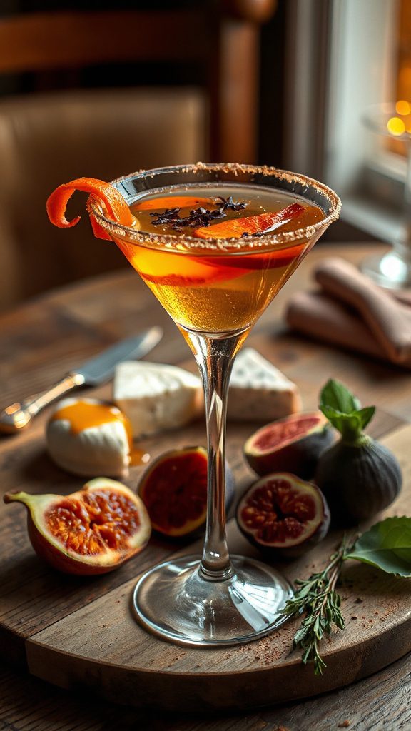spiced carrot martini pairings