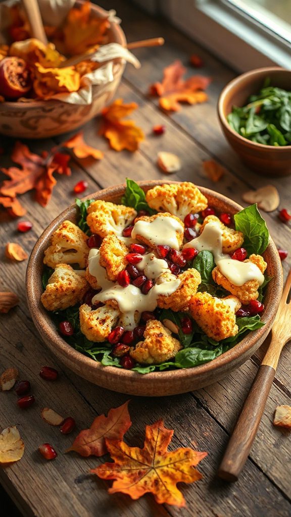 spiced cauliflower salad recipe