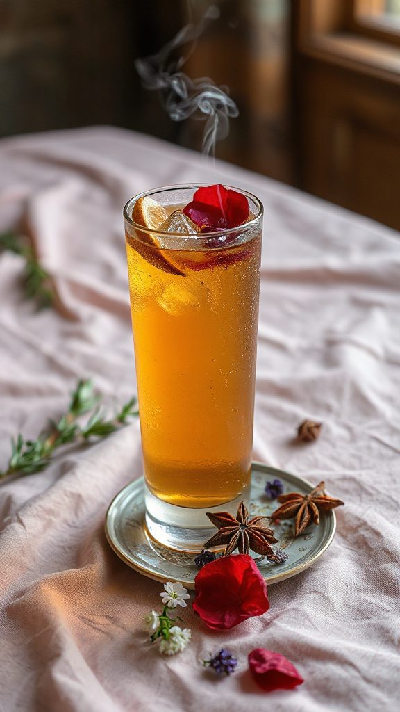 spiced cider with gin