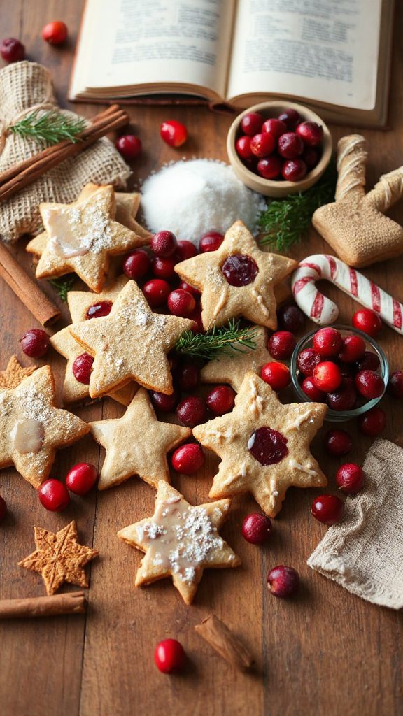 spiced cranberry sugar cookies spiced cranberry sugar cookies