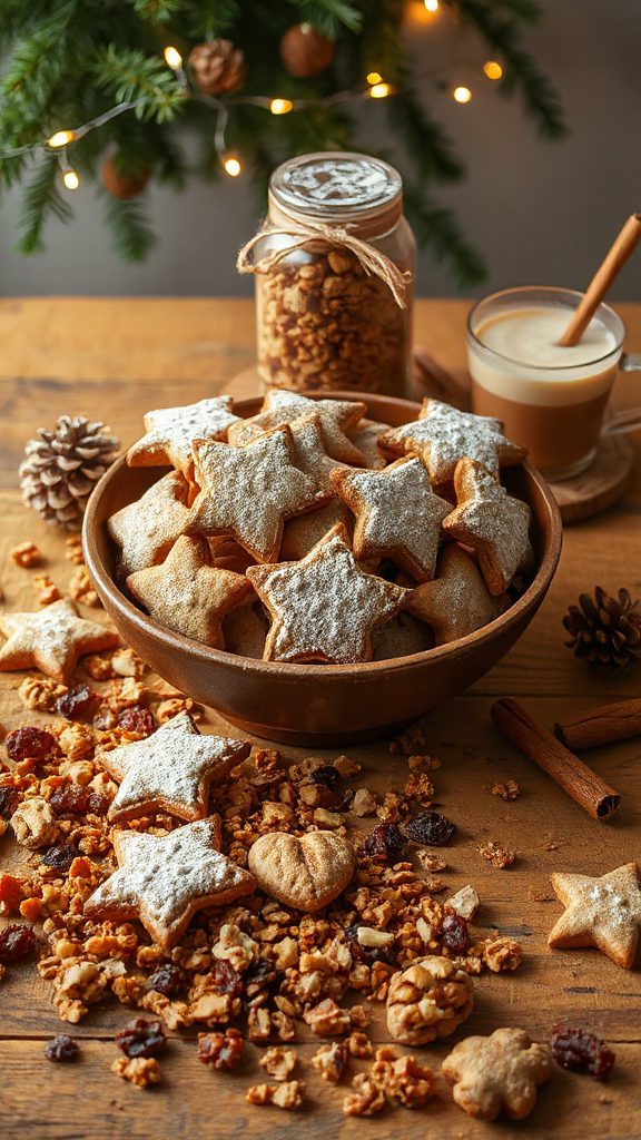 spiced granola breakfast treat