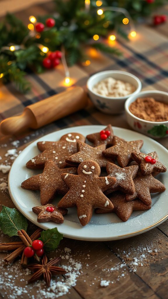 spiced holiday gingerbread cookies spiced holiday gingerbread cookies