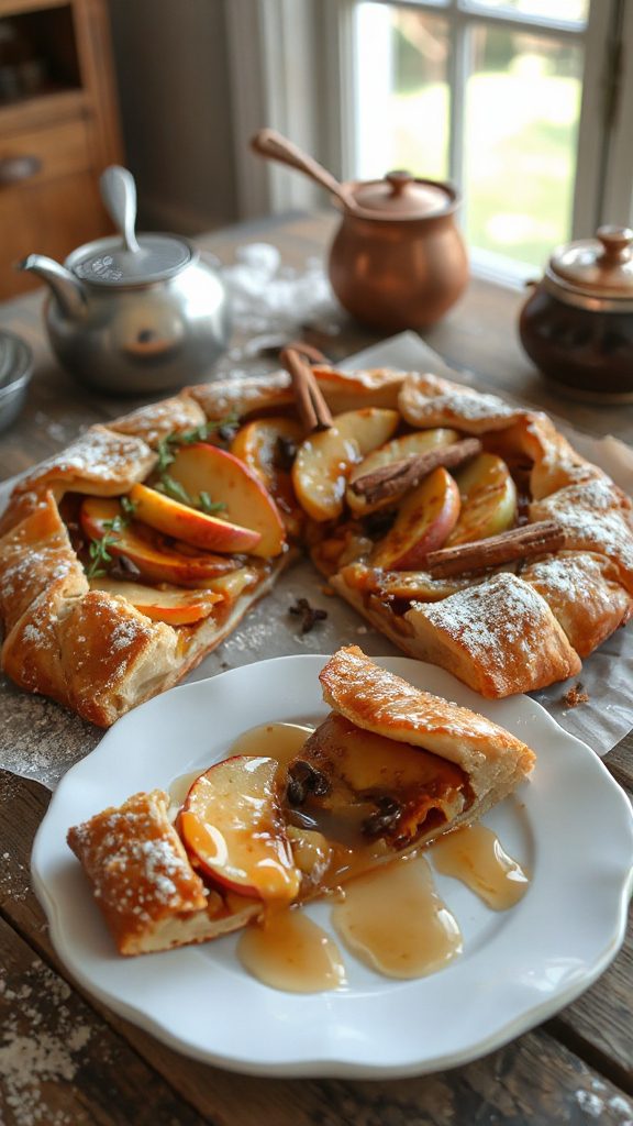 spiced honey apple galette spiced honey apple galette
