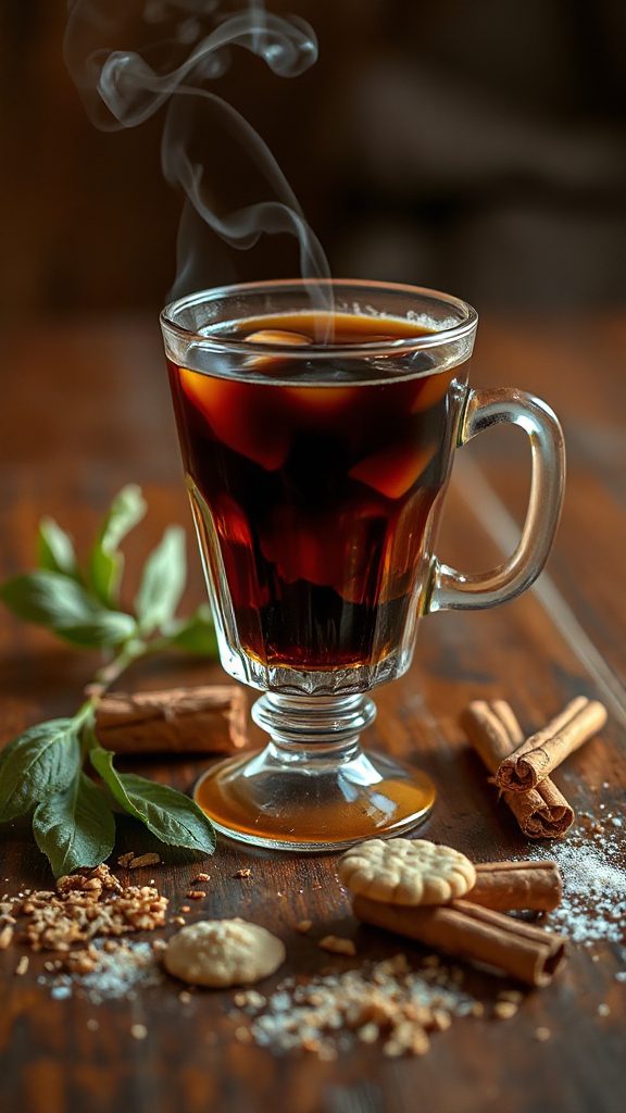 spiced maple basil coffee spiced maple basil coffee