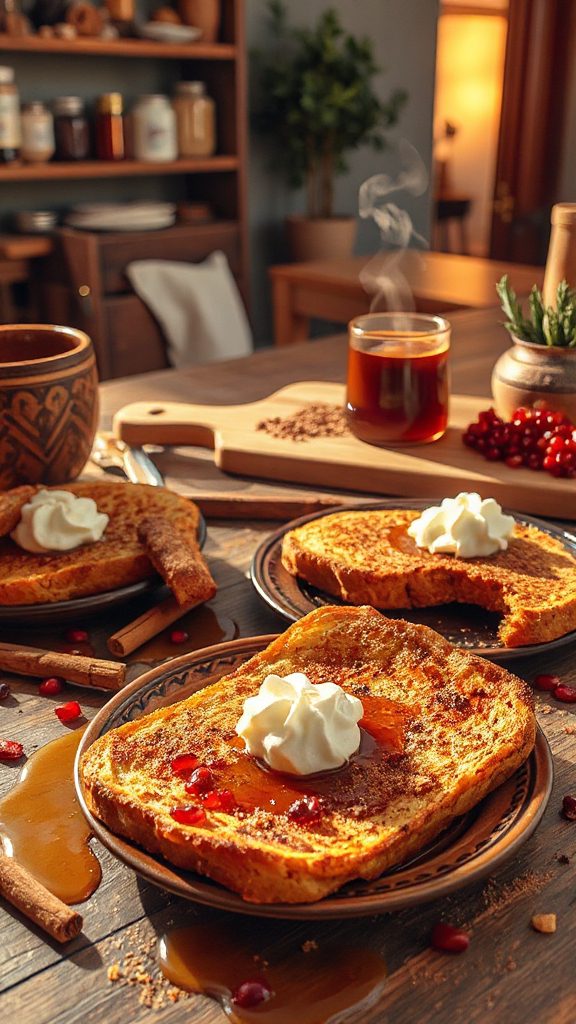 spiced maple french toast