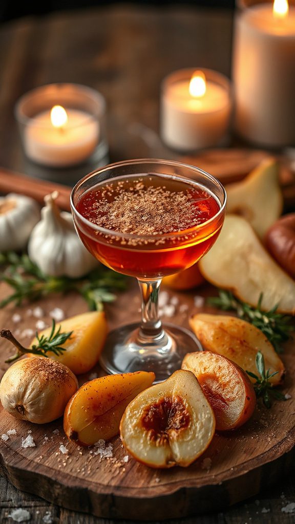 spiced pear cocktail variations spiced pear cocktail variations