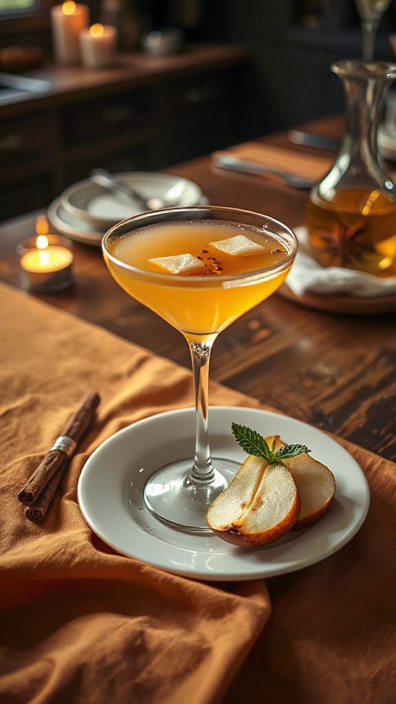 spiced pear mule martini recipe