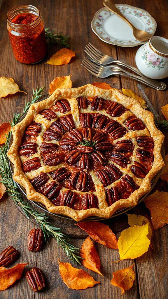 spiced pecan pie fusion