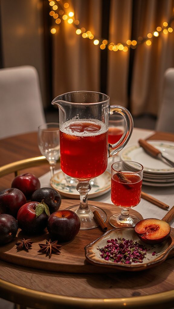 spiced plum cocktail party spiced plum cocktail party