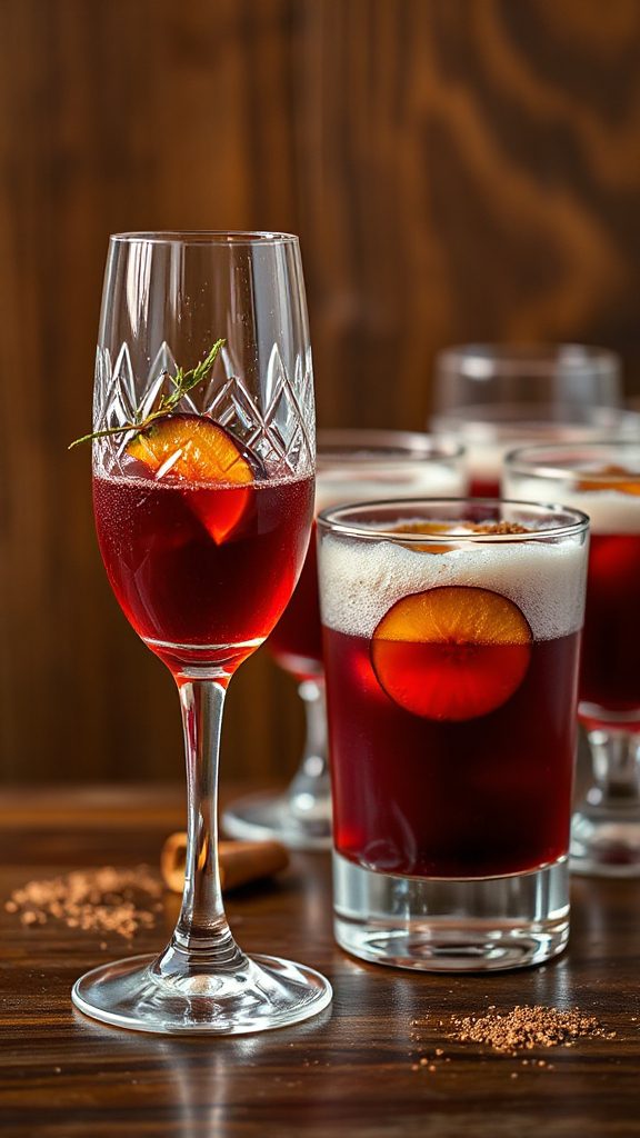 spiced plum vodka fizz spiced plum vodka fizz