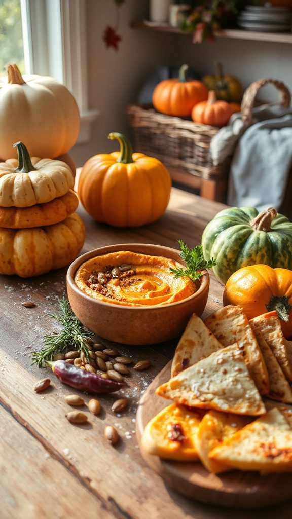 spiced pumpkin chickpea dip spiced pumpkin chickpea dip