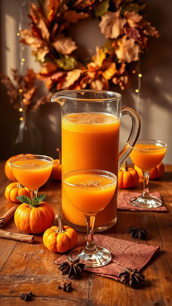 spiced pumpkin cocktail recipe