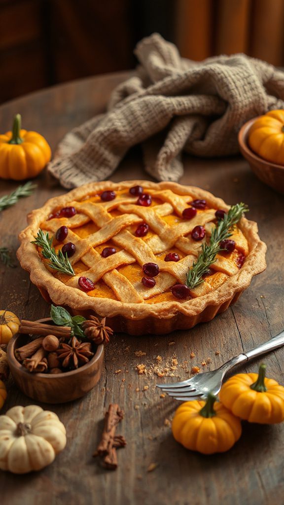 spiced pumpkin pie recipe