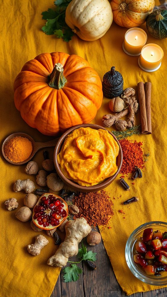 spiced pumpkin puree delight