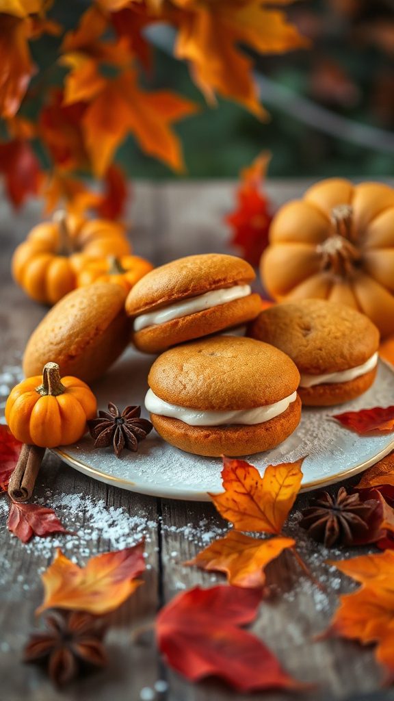 spiced pumpkin whoopie pies spiced pumpkin whoopie pies