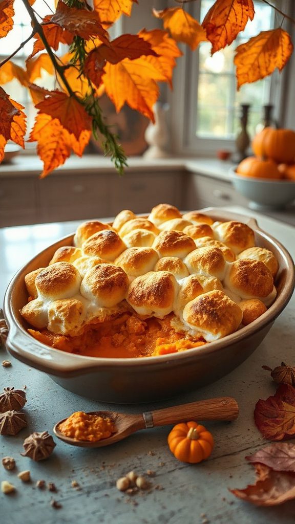 spiced sweet potato casserole spiced sweet potato casserole