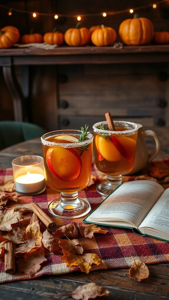 spiced vanilla bourbon cider