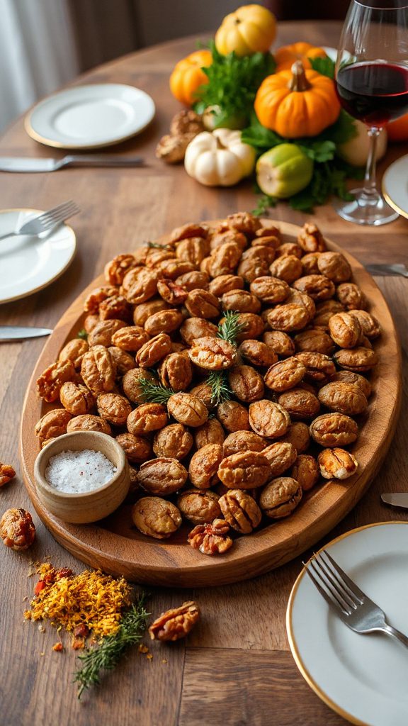 spiced walnuts snack recipe