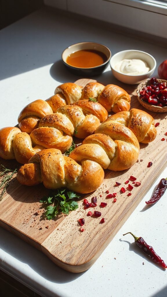 spicy aleppo pepper rolls